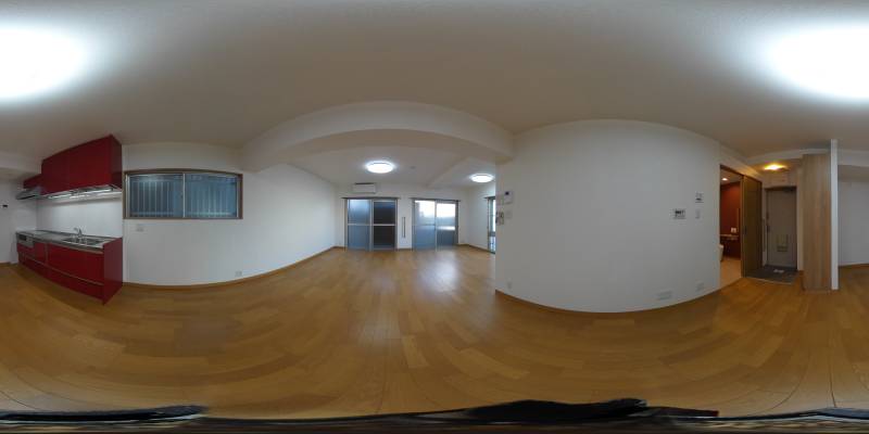 パノラマ画像洋室