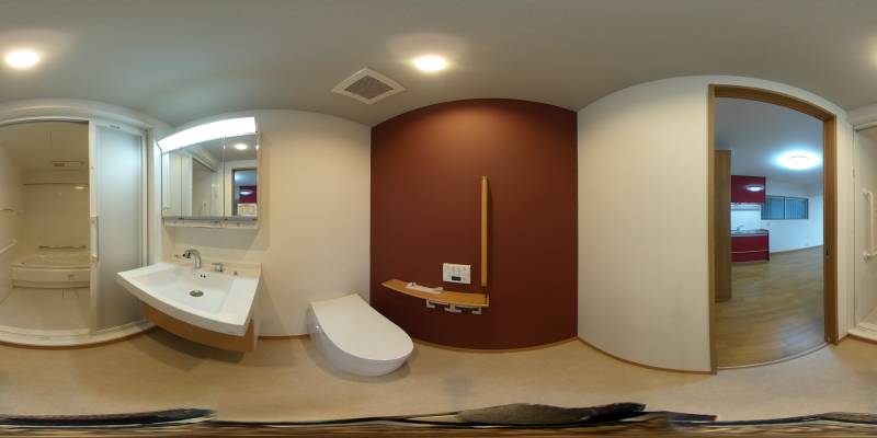 パノラマ画像トイレ