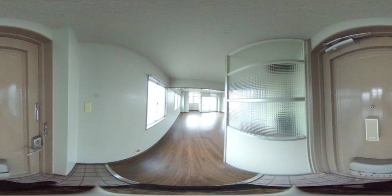 パノラマ画像玄関