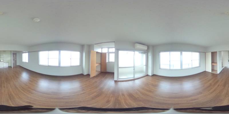 パノラマ画像洋室