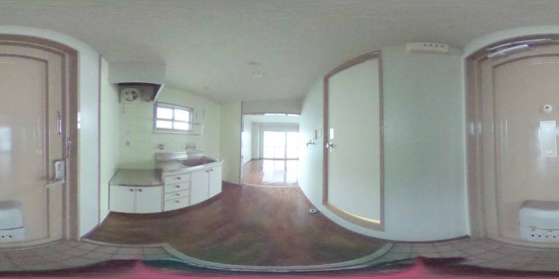 パノラマ画像玄関