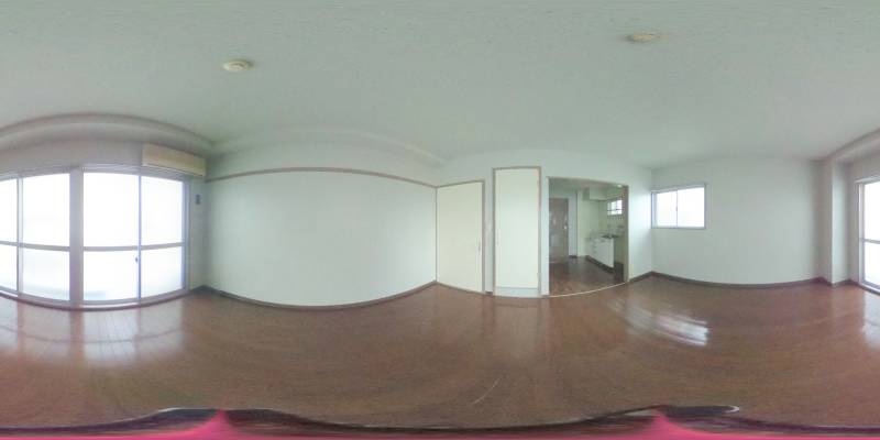 パノラマ画像洋室