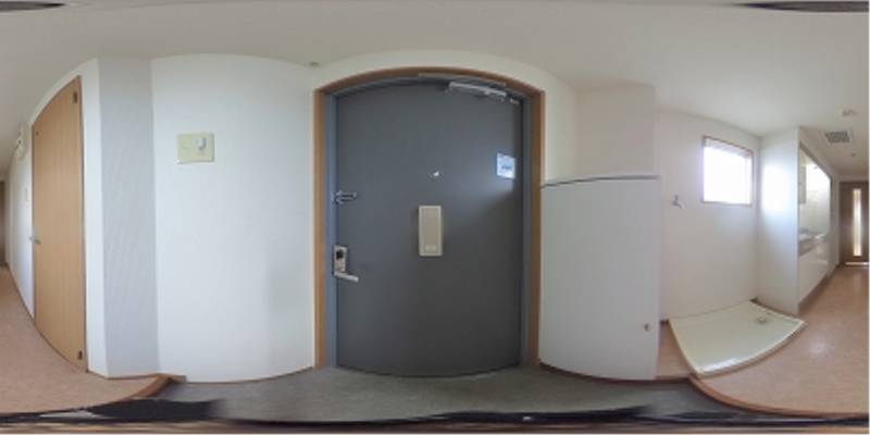 パノラマ画像玄関