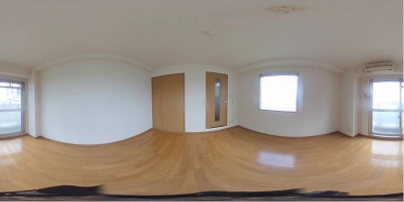 パノラマ画像洋室