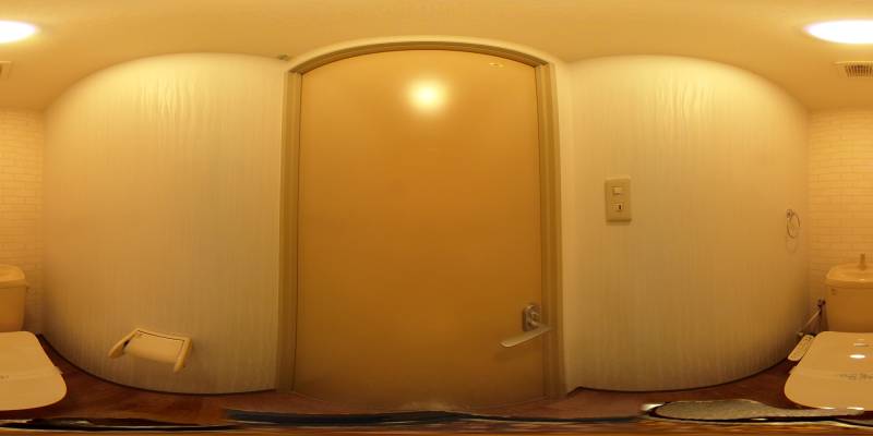 パノラマ画像トイレ