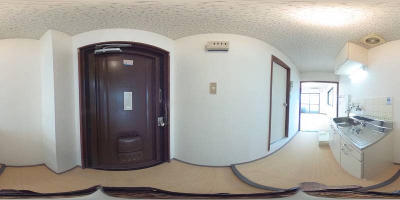 パノラマ画像玄関