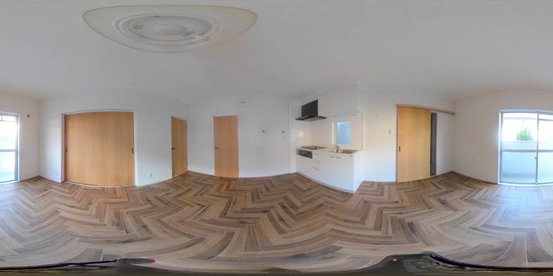 パノラマ画像リビング