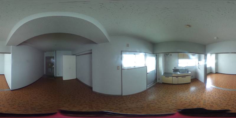 パノラマ画像洋室