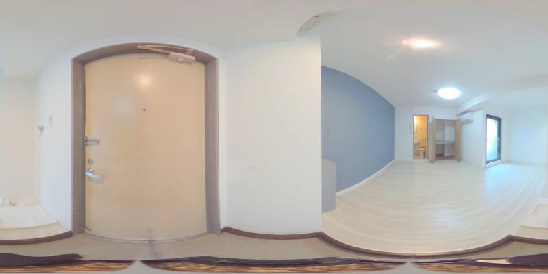 パノラマ画像玄関