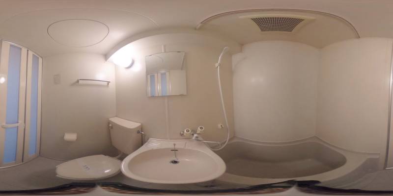 パノラマ画像バスルーム