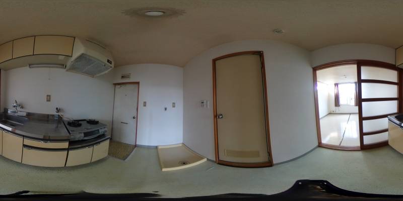 パノラマ画像キッチン