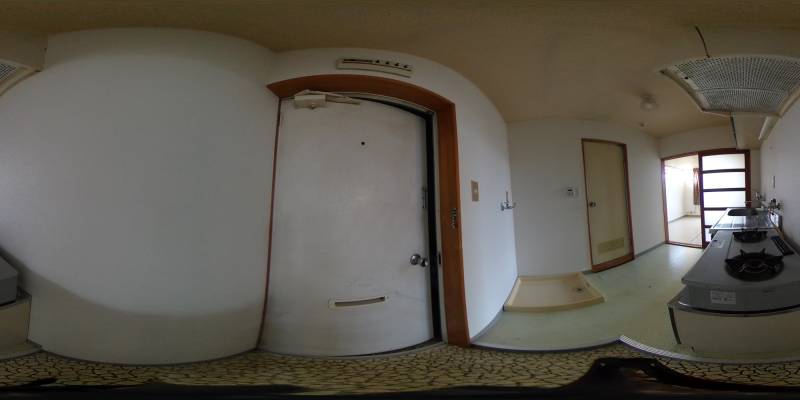 パノラマ画像玄関