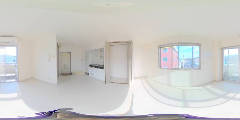 パノラマ画像洋室