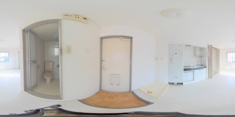 パノラマ画像玄関