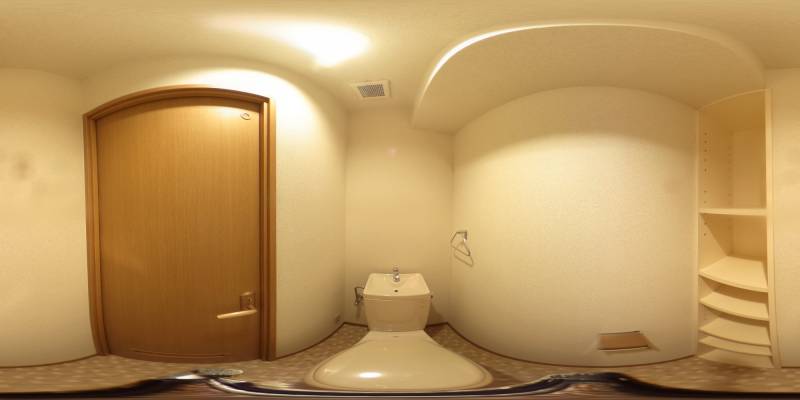 パノラマ画像トイレ