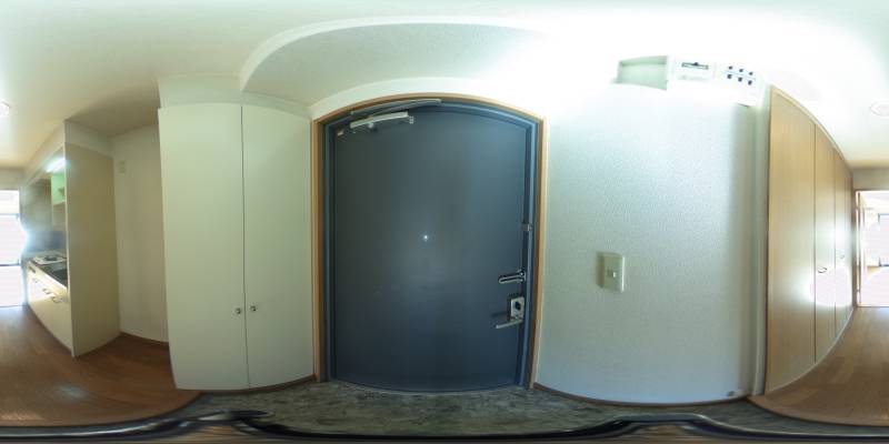 パノラマ画像玄関