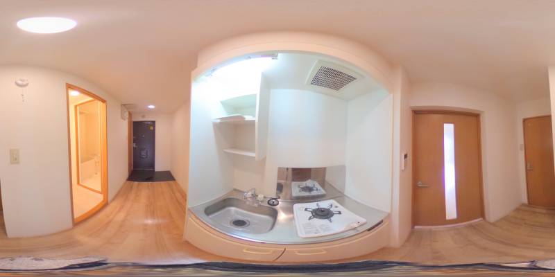 パノラマ画像キッチン