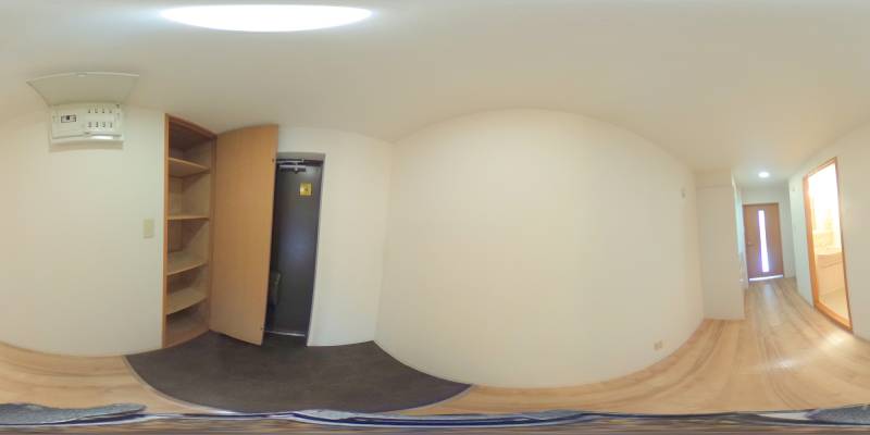 パノラマ画像玄関