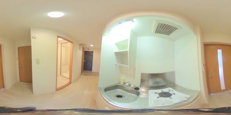 パノラマ画像キッチン