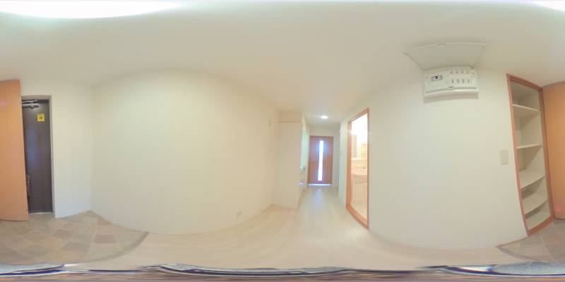 パノラマ画像玄関