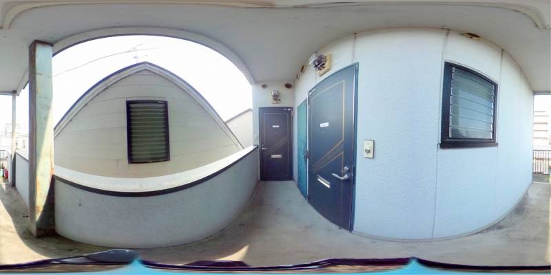 パノラマ画像玄関