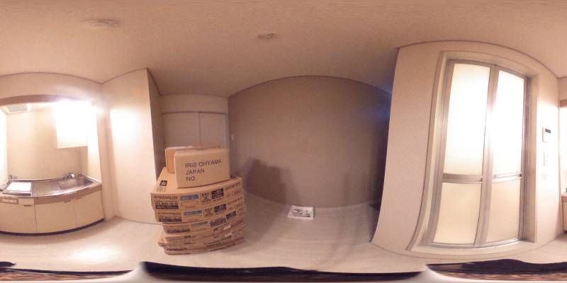 パノラマ画像キッチン