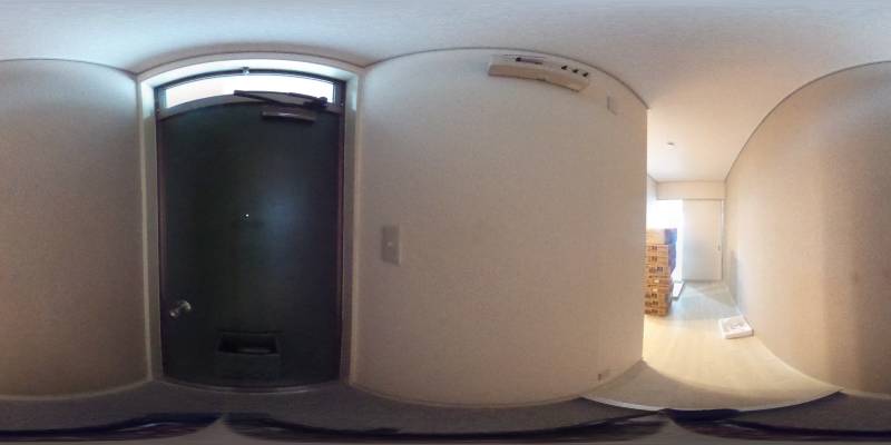 パノラマ画像玄関