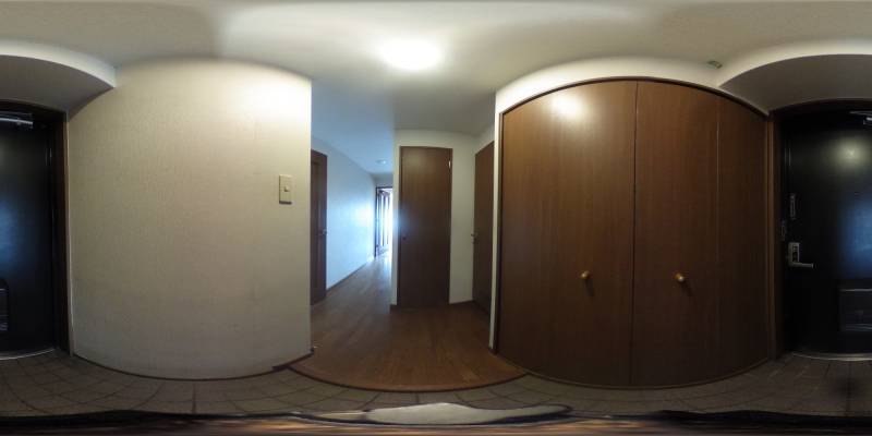 パノラマ画像玄関