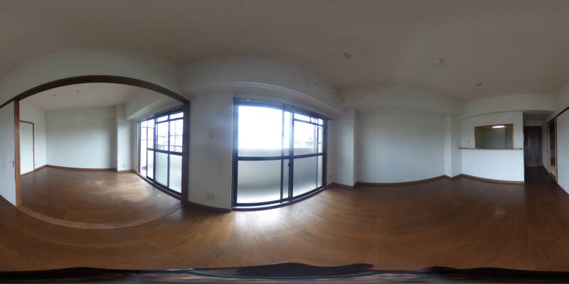 パノラマ画像洋室