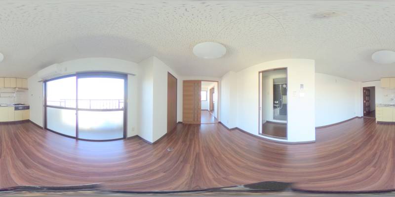 パノラマ画像リビング