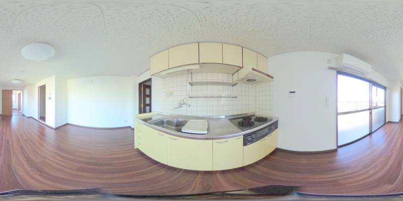 パノラマ画像洗面所