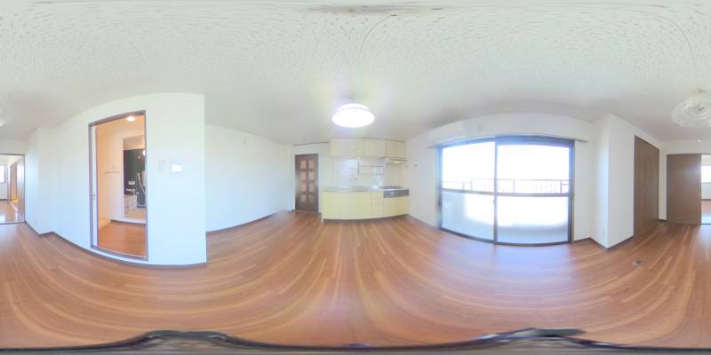 パノラマ画像リビング