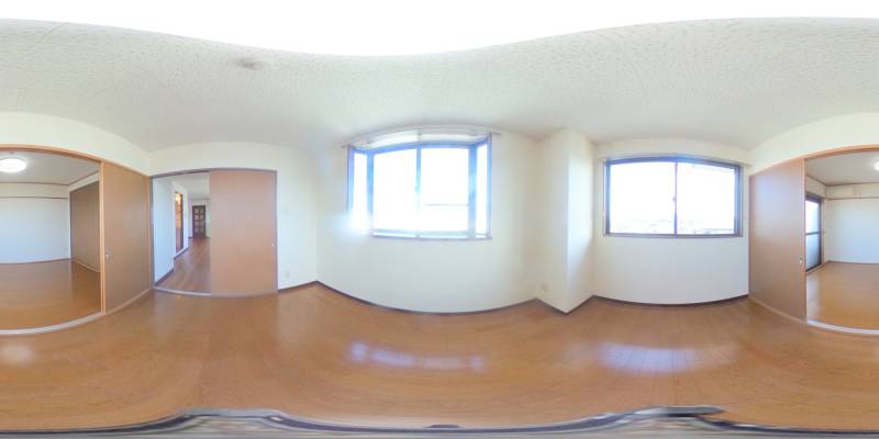 パノラマ画像洋室