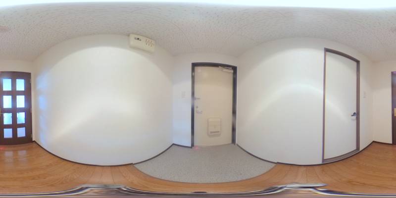 パノラマ画像玄関