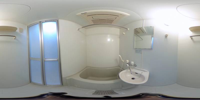 パノラマ画像バスルーム