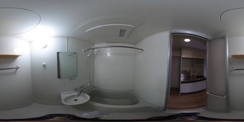 パノラマ画像バスルーム
