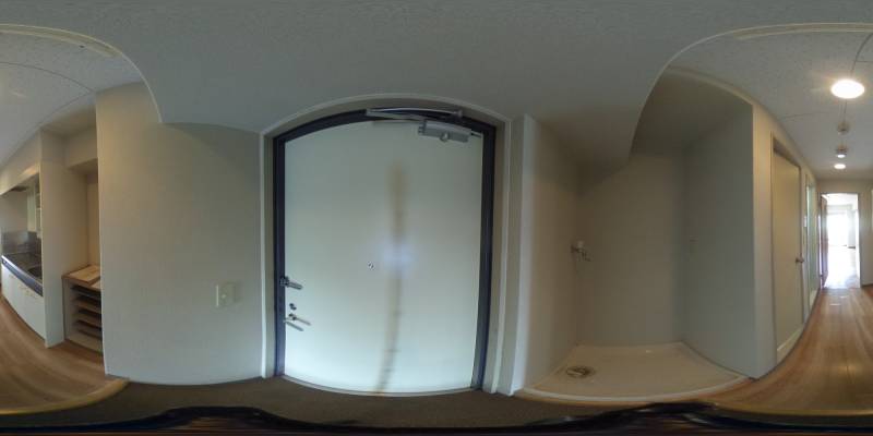 パノラマ画像玄関