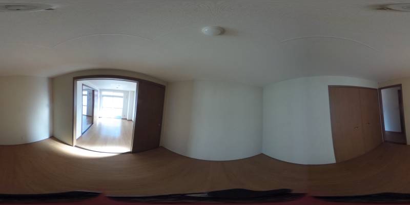 パノラマ画像洋室