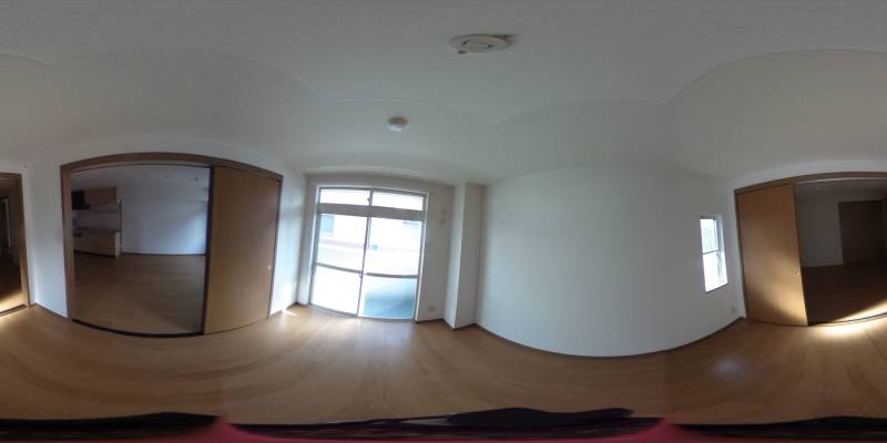 パノラマ画像洋室