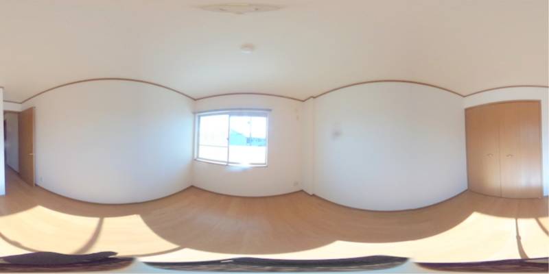 パノラマ画像洋室