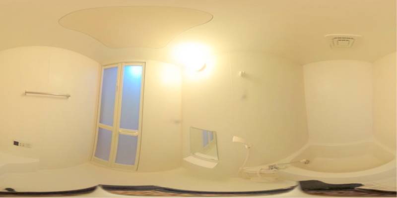 パノラマ画像バスルーム