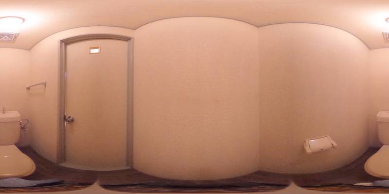 パノラマ画像トイレ