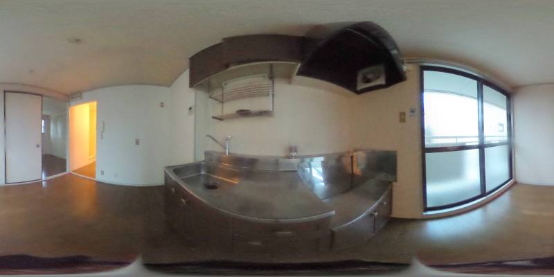 パノラマ画像キッチン