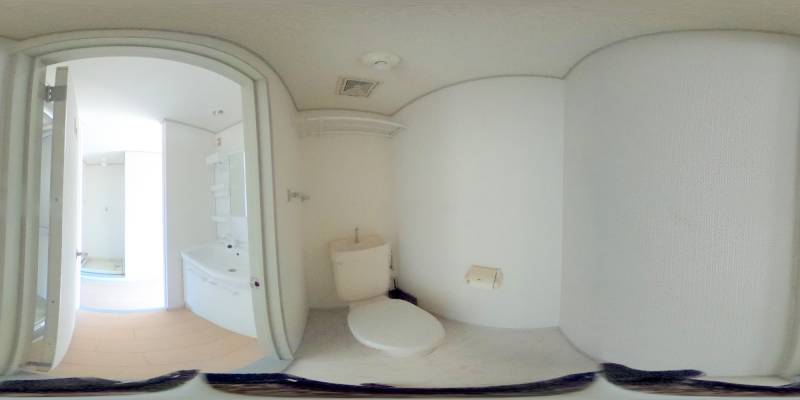 パノラマ画像トイレ