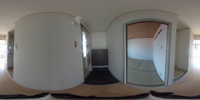 パノラマ画像玄関