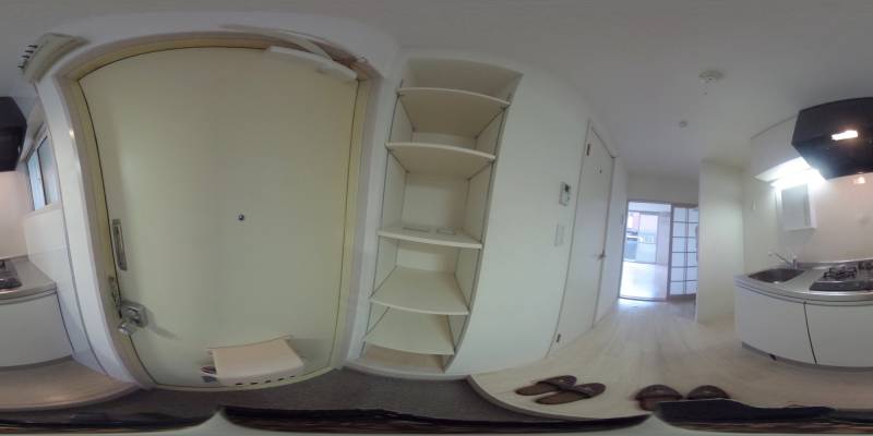 パノラマ画像玄関