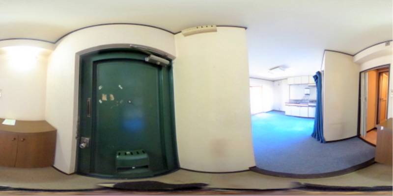 パノラマ画像玄関