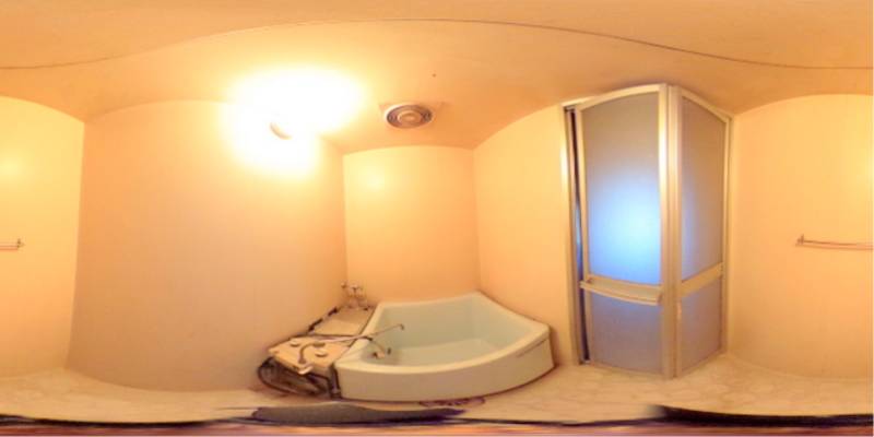 パノラマ画像バスルーム