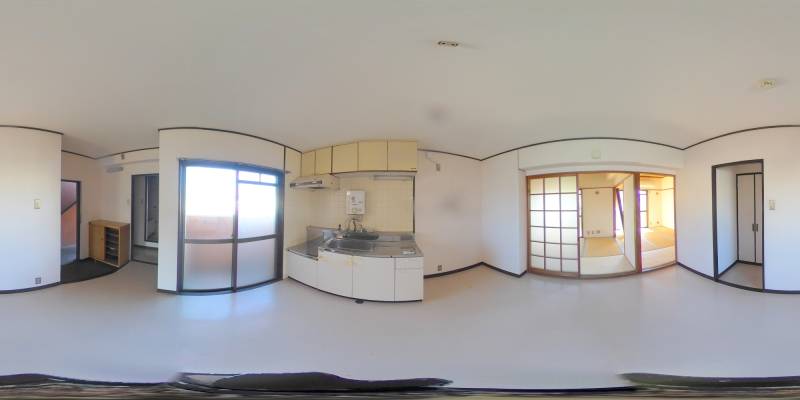 パノラマ画像リビング