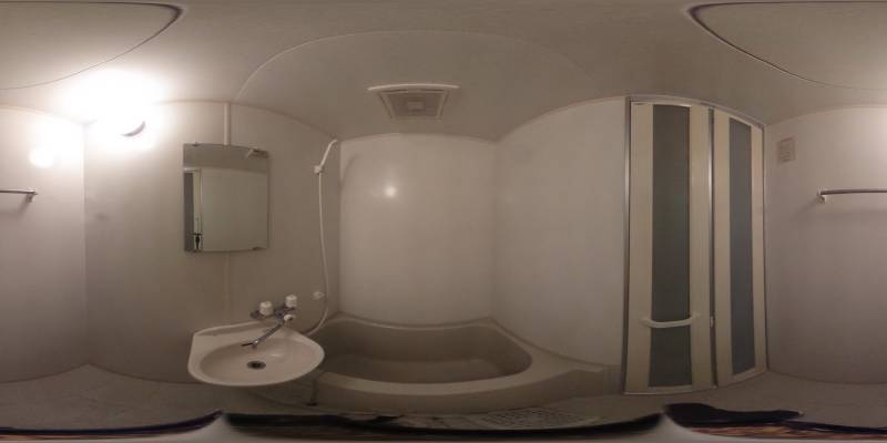 パノラマ画像バスルーム